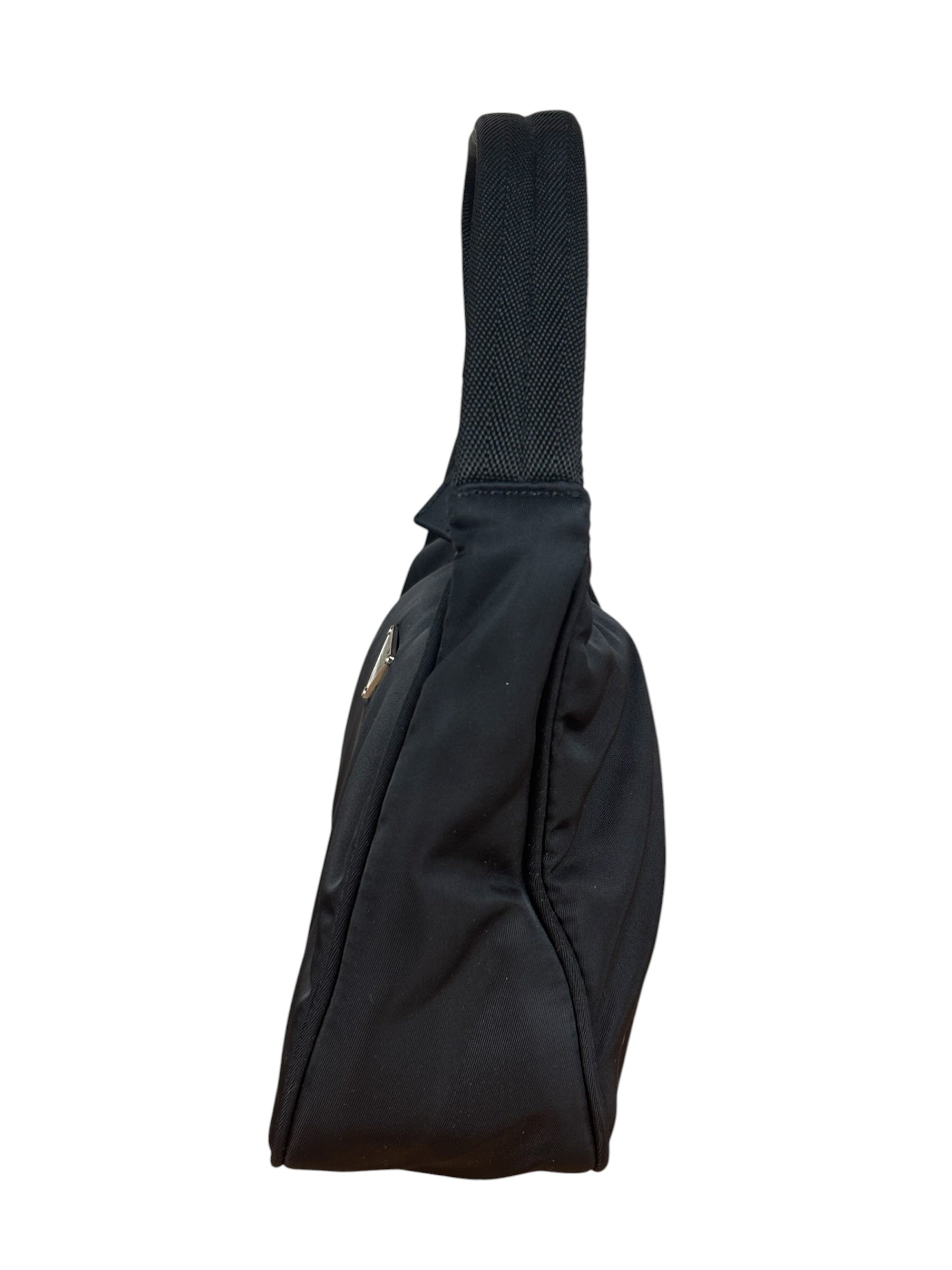 Prada Black Tessuto Nylon Mini Shoulder Bag