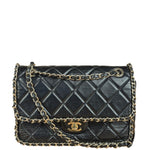 Chanel Black Quilted Leather Flap Bag 2019