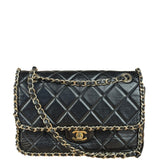 Chanel Black Quilted Leather Flap Bag 2019