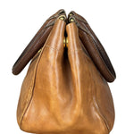 Prada Brown Leather 2Way Bag