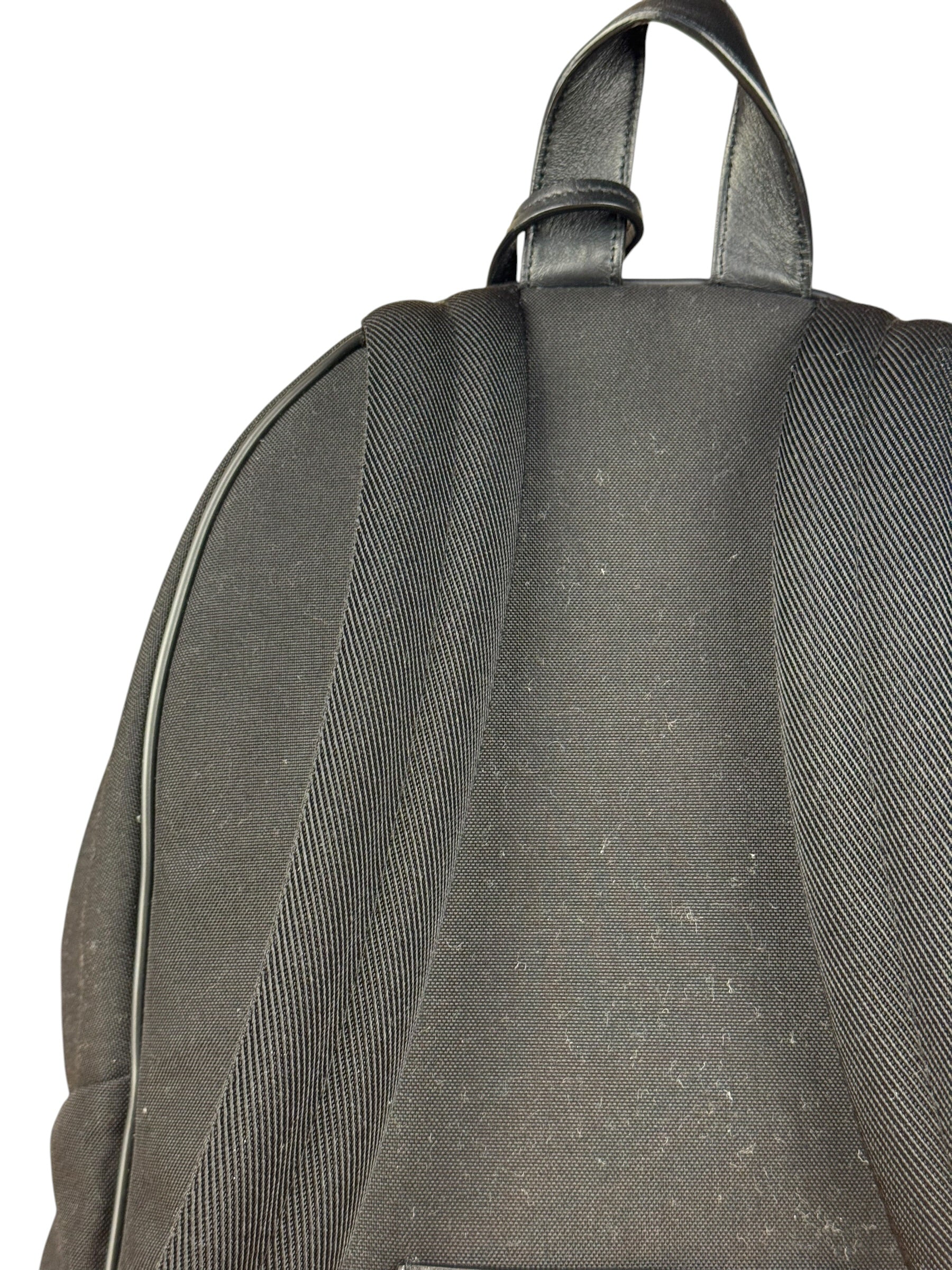 Saint Laurent Black S Canvas Backpack