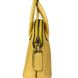 Celine Yellow Leather Dome 2Way Handbag