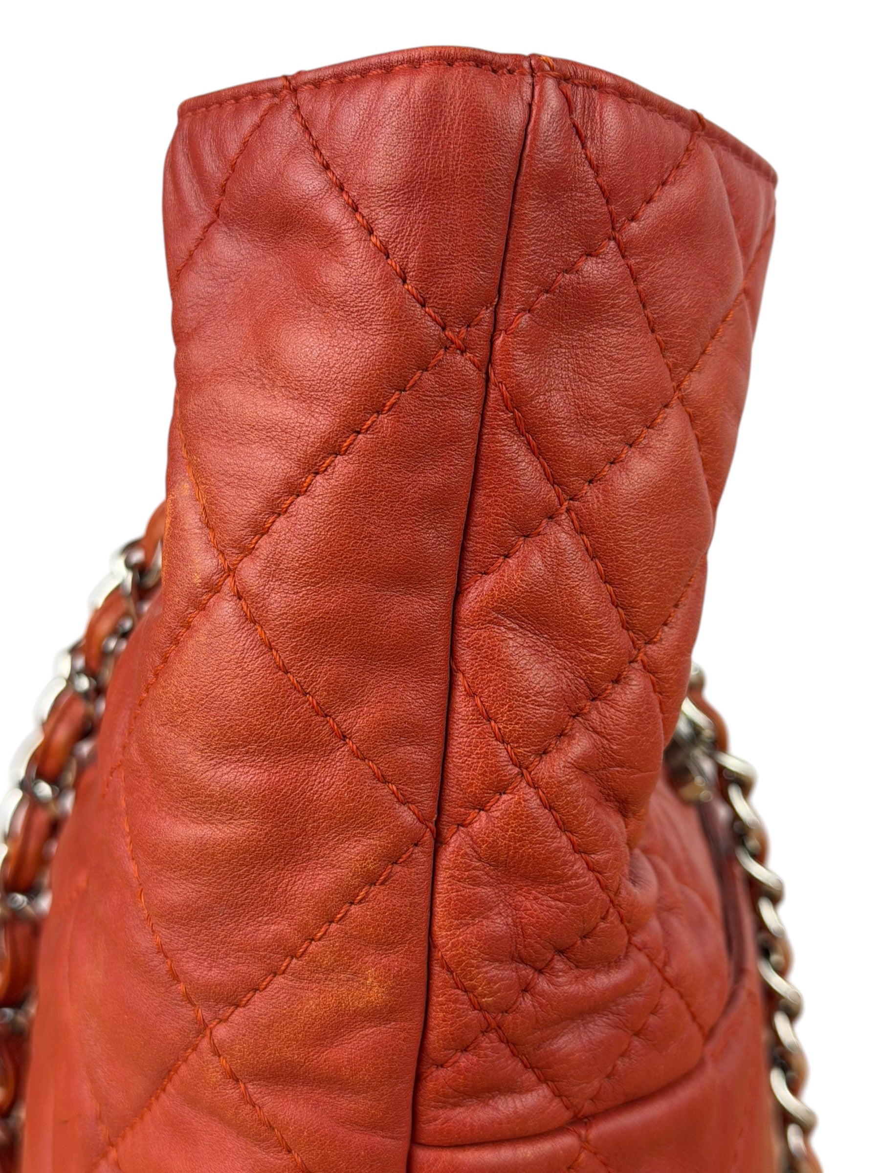 Chanel Quilted Lambskin In The Business North/South Tote 2010