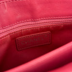 Chanel Pink Quilted Leather Accordion Flap Bag 2014