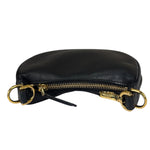 Fendi Vintage Black Leather Nano Fendigraphy Two-Way Bag Replacement Chains