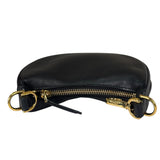 Fendi Vintage Black Leather Nano Fendigraphy Two-Way Bag Replacement Chains