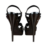 Saint Laurent Tribute Patent Leather Black Heels