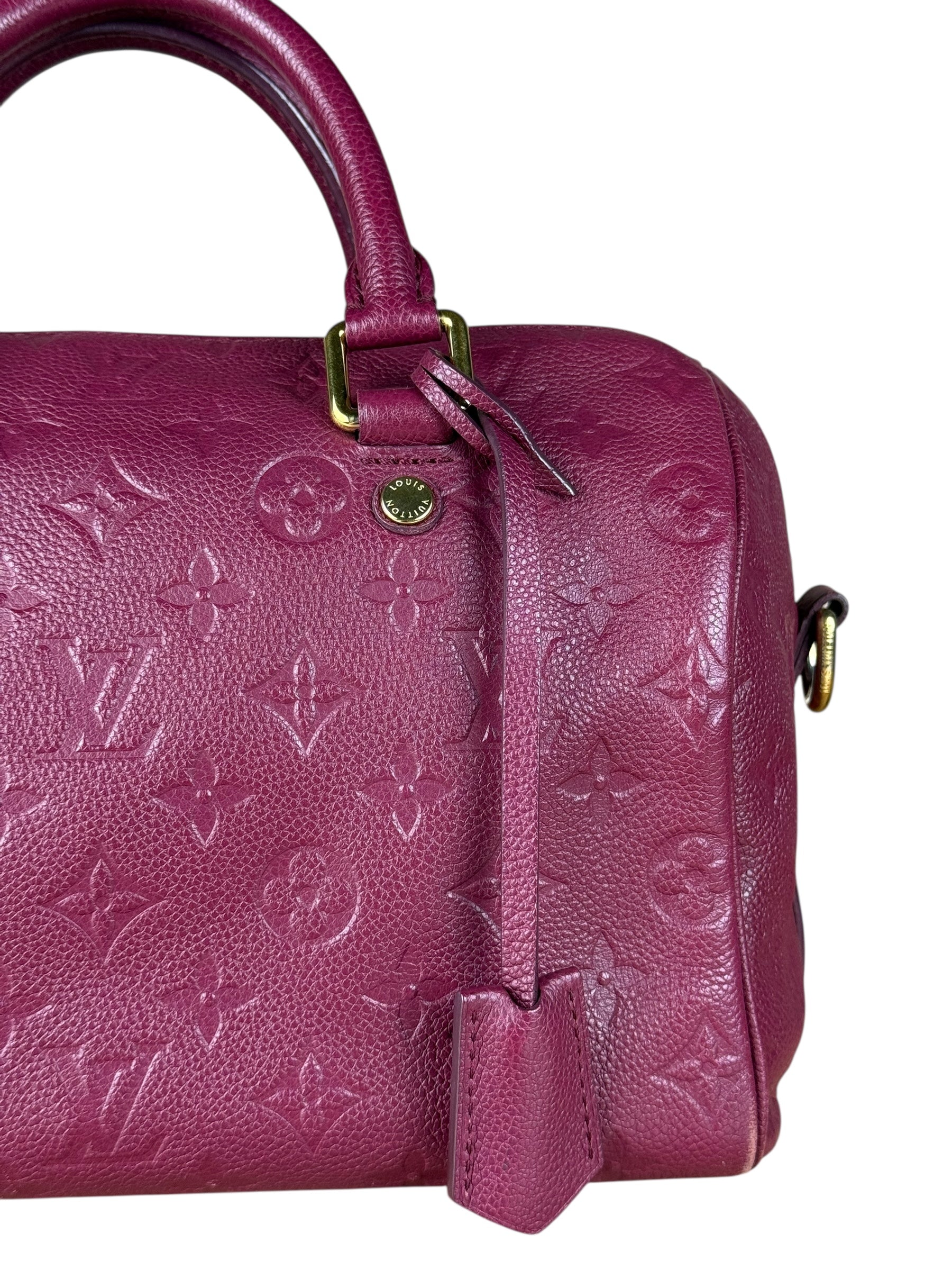 Louis Vuitton Empriente Speedy Bandouliere 25 Fuchsia