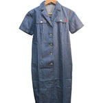 Burberry Blue Denim Short-Sleeve