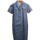 Burberry Blue Denim Short-Sleeve