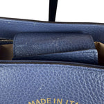 Gucci Navy Blue Swing Leather Tote Bag