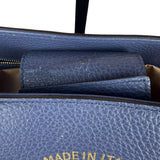 Gucci Navy Blue Swing Leather Tote Bag