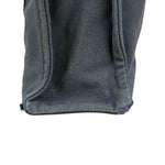 Hermes Vintage Blue/Brown Fourre-Tout Canvas Tote Bag MM