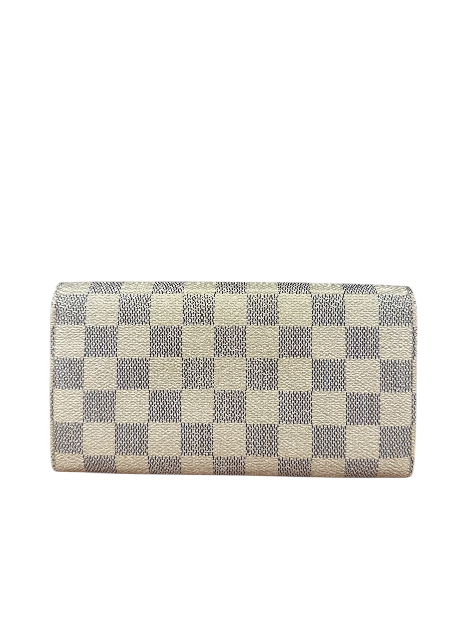 Louis Vuitton Damier Azur Sarah Long Wallet