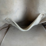 Gucci Black Chevron Leather Backpack