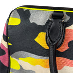 Christian Dior x Anselm Reyle Camouflage Boston Bag
