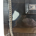 Chanel Black Patent Leather Boy Tote Two-Way Bag 2012