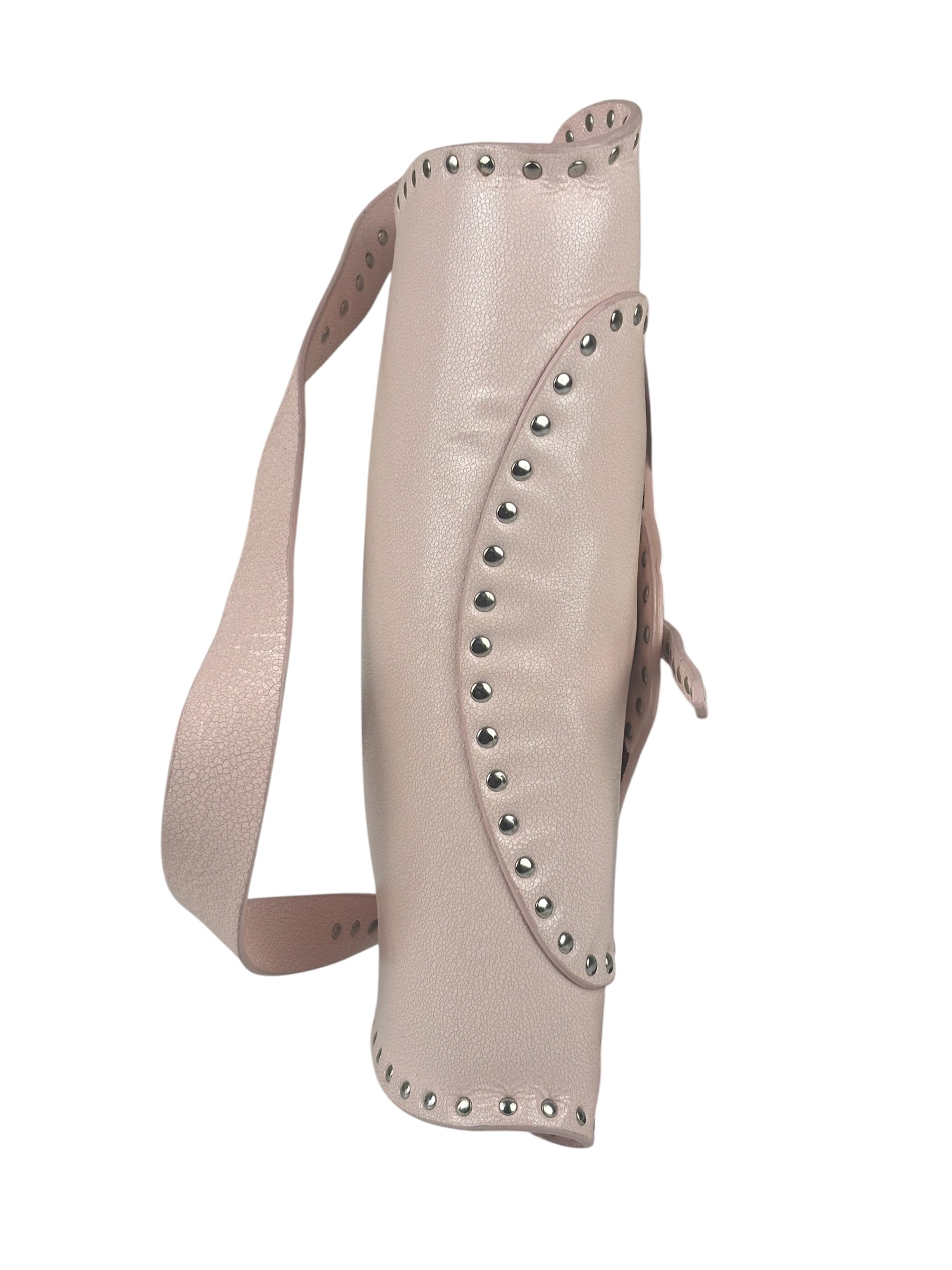 Celine Vintage Pink Triomphe Poulbot Shoulder Bag