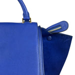 Celine Blue Trapeze Two-Way Bag