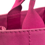 Prada Pink Canvas Canapa Hand Bag