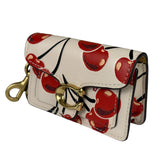 Coach Mini Tabby Bag Cherry Print Charm