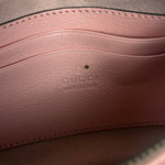 Gucci Pink Leather Aphrodite Shoulder Bag