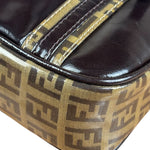 Fendi Vintage Zucca Patent Canvas Tote Bag