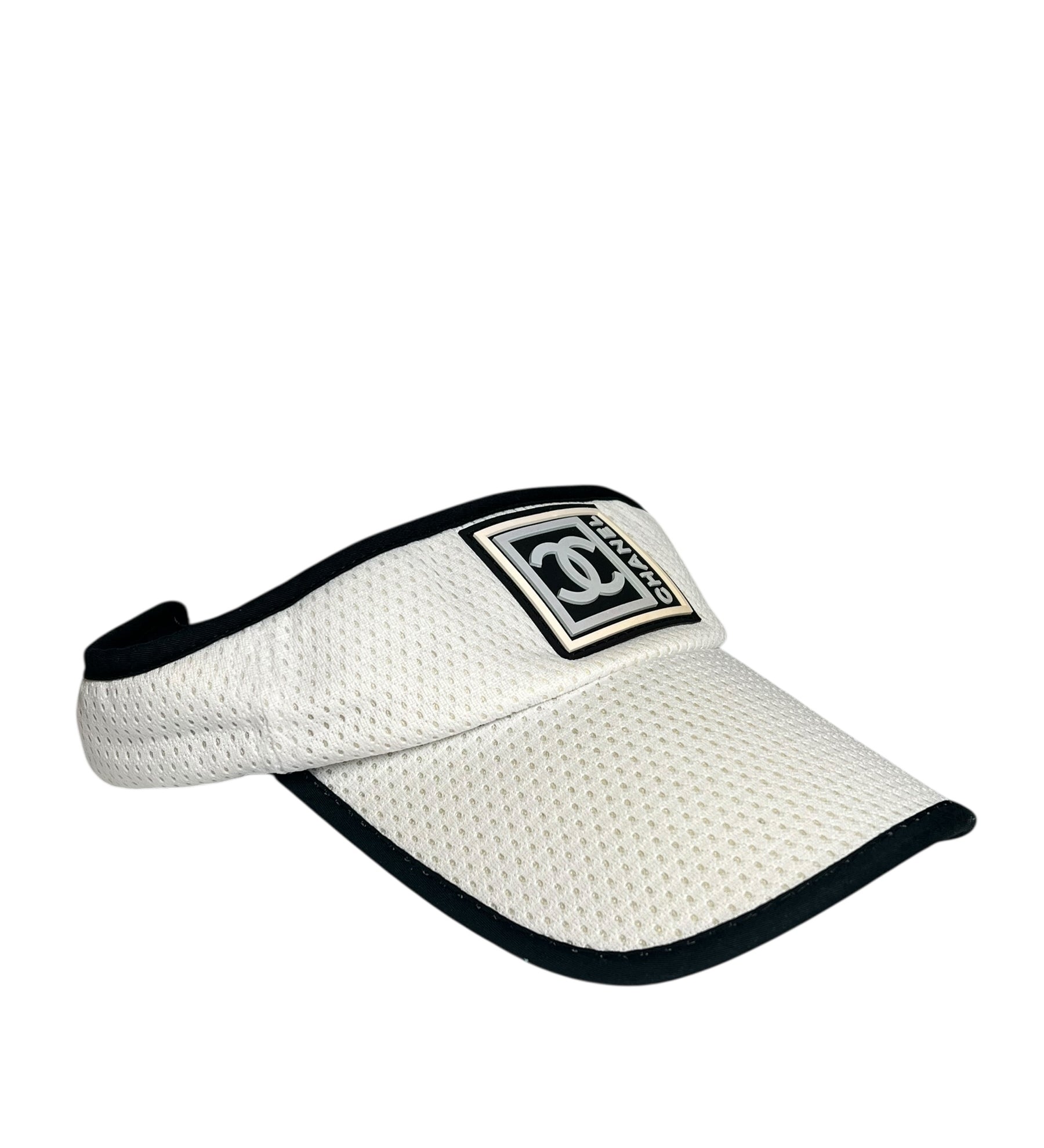 Chanel Vintage CC Mesh Visor