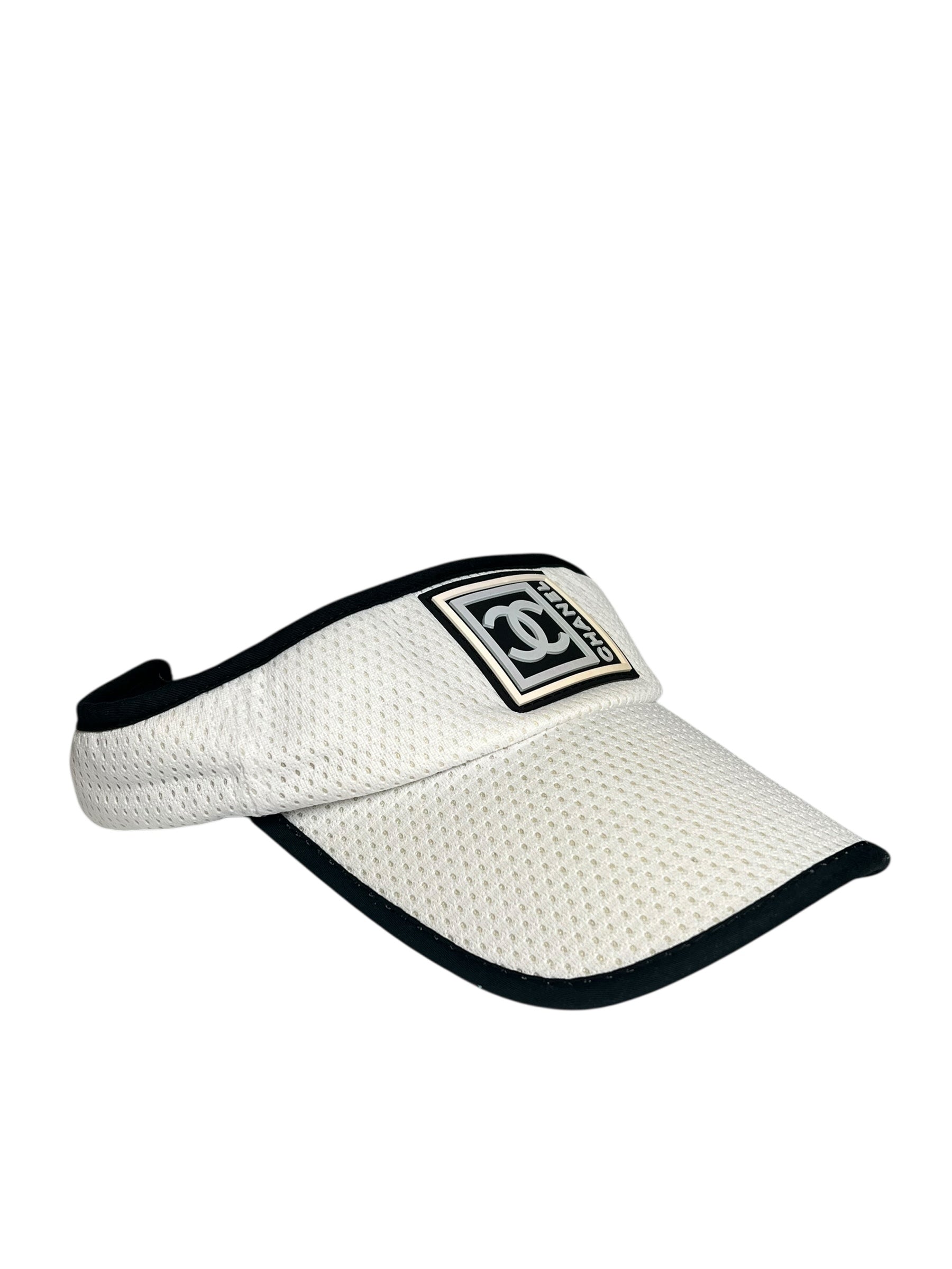 Chanel Vintage CC Mesh Visor