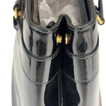 Gucci Vintage Black Patent Leather Tote