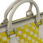 Louis Vuitton Cream/Yellow Damier Cubic Printemps Etè Speedy 2013