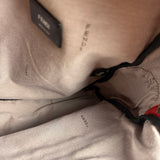 Fendi Red Patch Cloth Mini Backpack