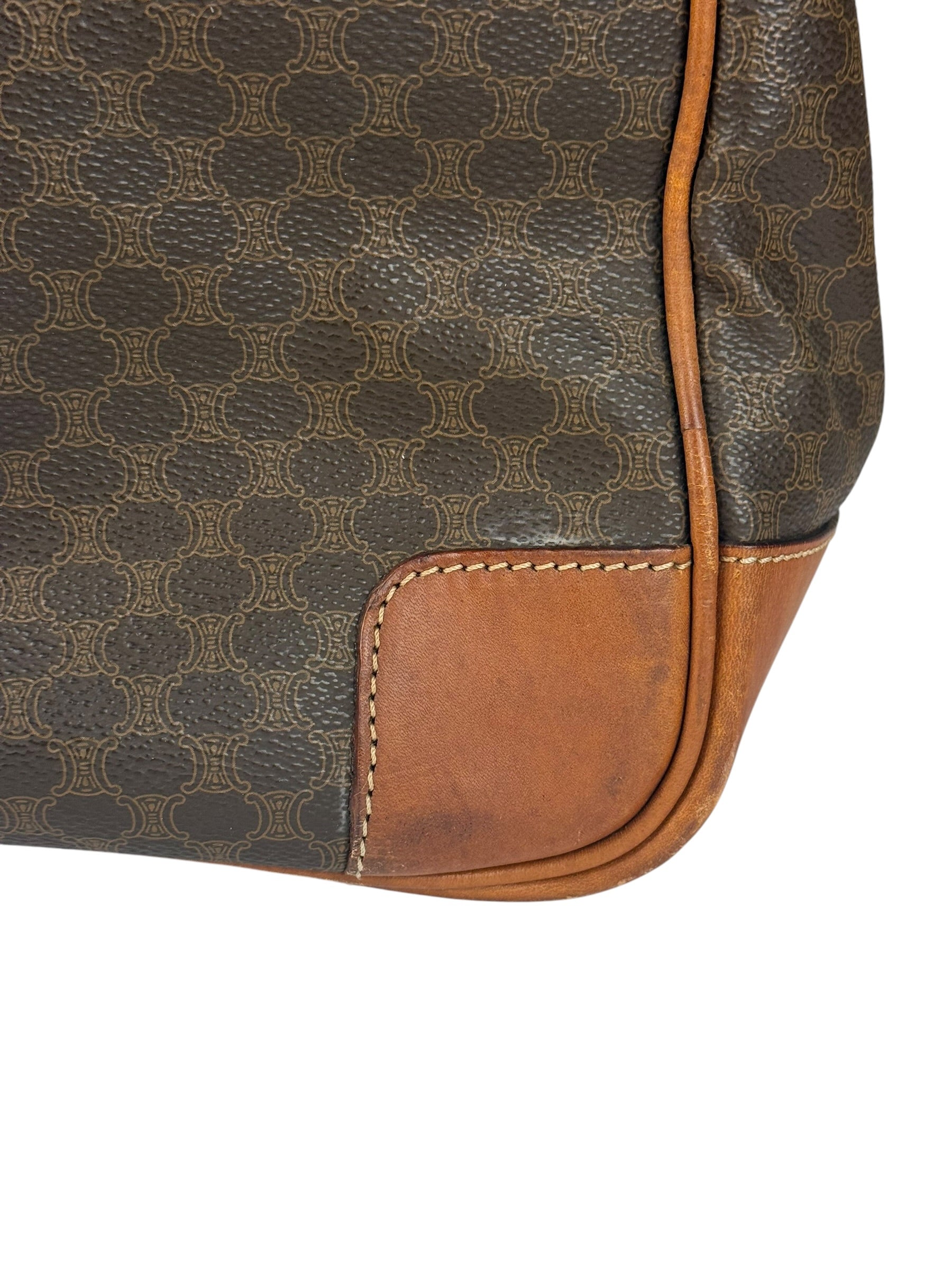 Celine Vintage Macadam Travel Bag