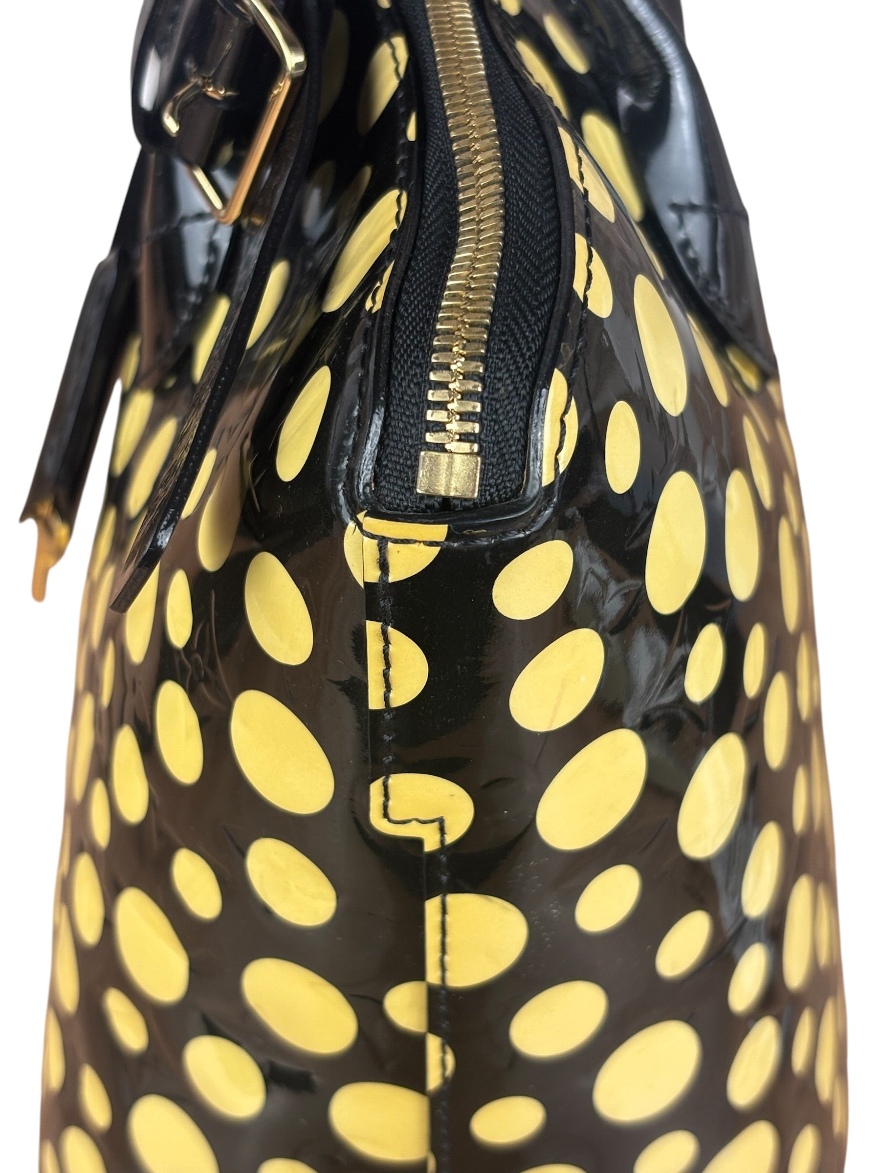 Louis Vuitton x Yayoi Kusama Infinity Dots Lockit Hand Bag MM