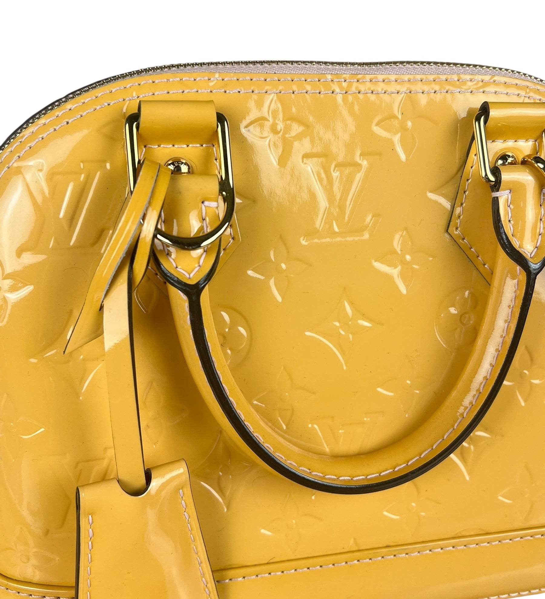 Louis Vuitton Monogram Vernis Alma BB Handbag