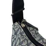 Christian Dior Vintage Blue/Black Trotter Messenger Bag