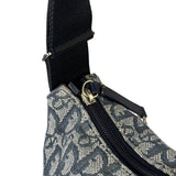 Christian Dior Vintage Blue/Black Trotter Messenger Bag