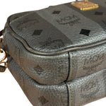 MCM Monogram Stripe Camera Crossbody