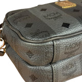 MCM Monogram Stripe Camera Crossbody