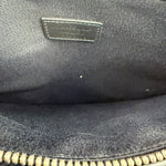 Salvatore Ferragamo Bicolor Leather Clutch