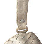 Bottega Veneta Vintage Beige Intrecciato Crossbody
