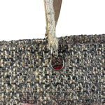 Chanel Grey Tweed Cambon Line Tote Bag 2004