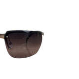 Chanel Vintage Rimless Shield Sunglasses-4009