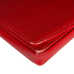 Louis Vuitton Red Epi Opera Delphes Work Bag
