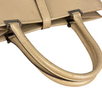 Gucci Vintage Beige Leather Jackie Tote Bag