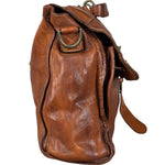 Campomaggi Brown Leather Messenger Bag