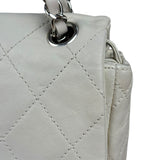 Chanel Bicolor Medium Leather Flap Bag Beige '08