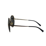 Versace Black MOD.2176 Circular Sunglasses
