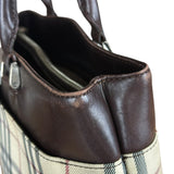Burberry Vintage Canvas Nova Check Tote