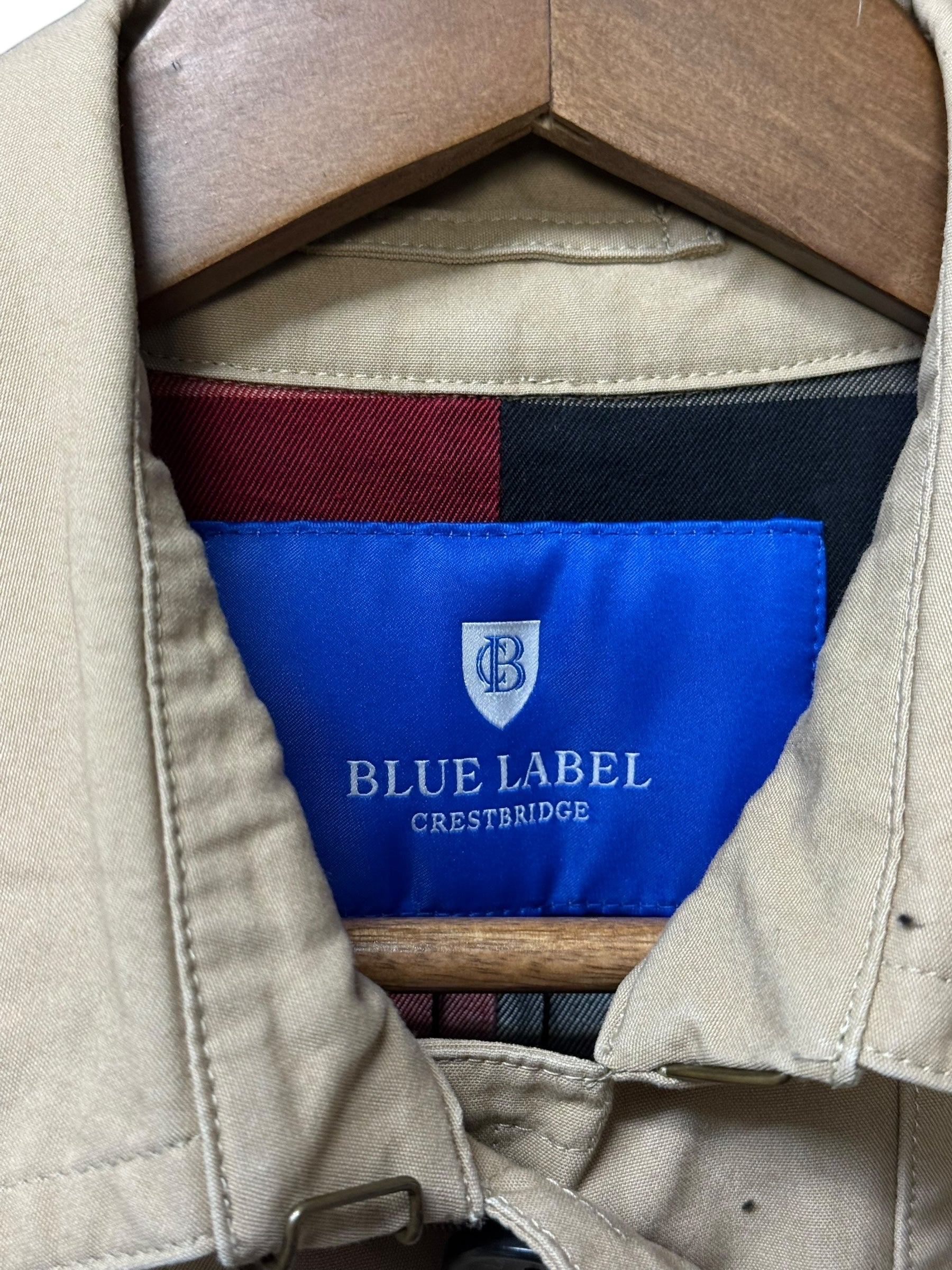 Blue Label Crestbridge Khaki Trench Coat